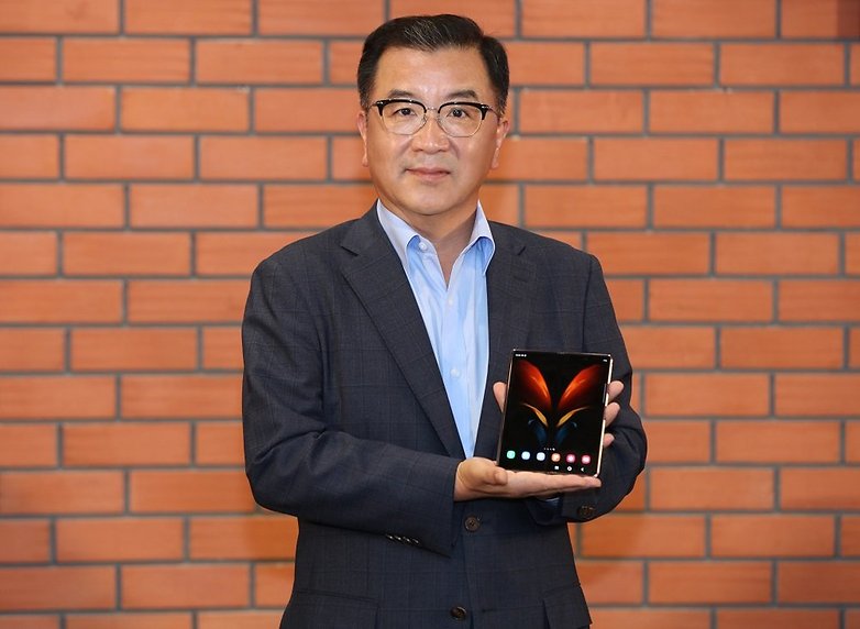 Ken Kang CEO Samsung SWA unveiling Galaxy Z Fold2 in India