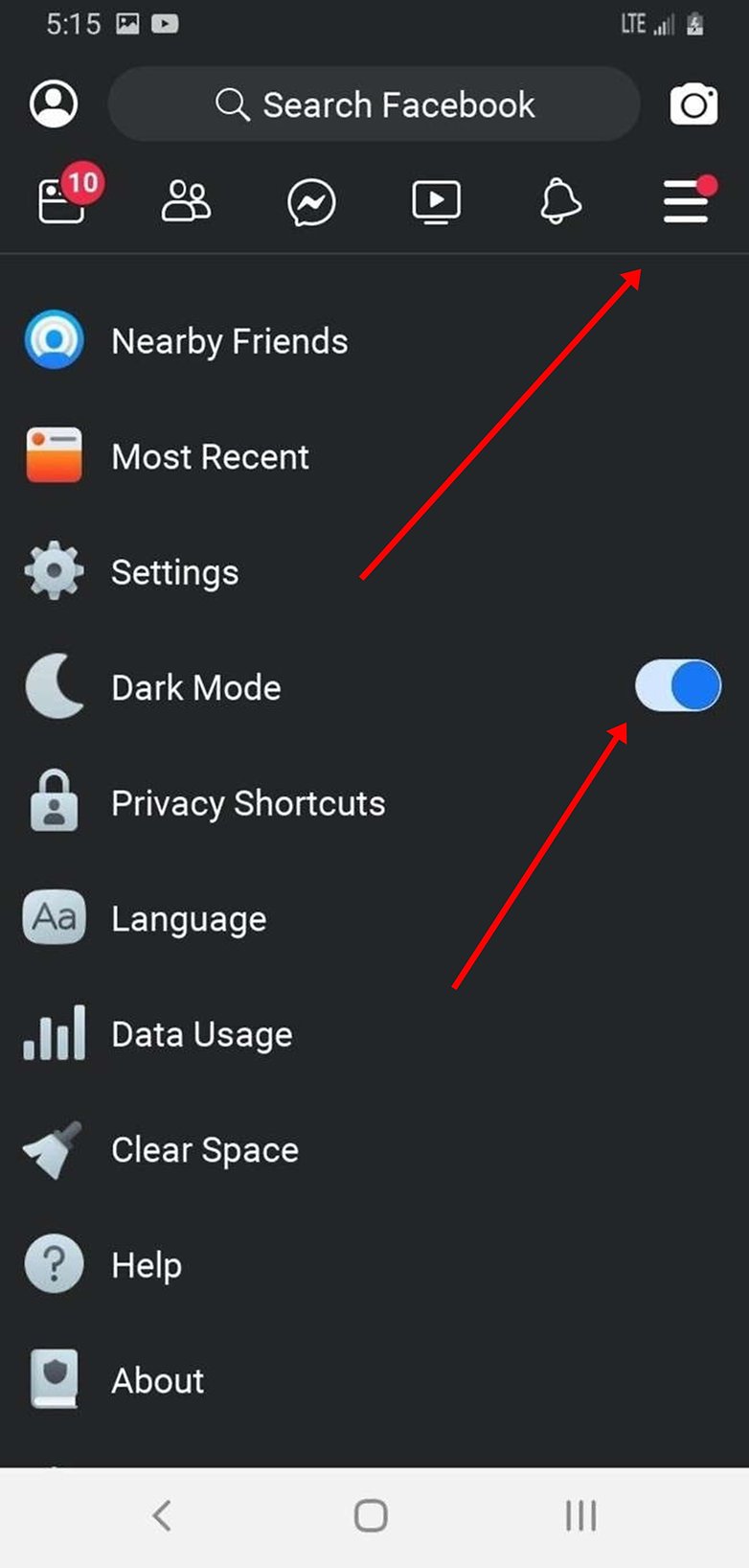 1 facebookdarkmodandroid