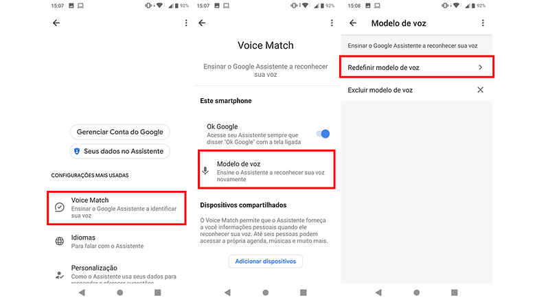 redefinir voice