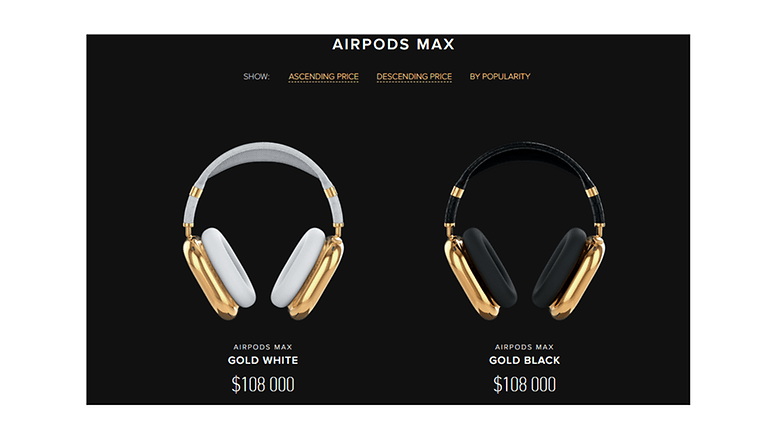 airpod de ouro