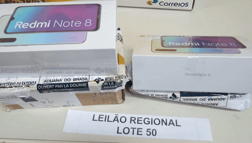 Leilão da Receita Federal oferece celulares Xiaomi com lance mínimo de R$ 250