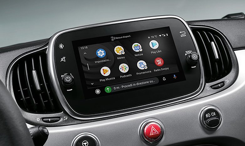 500 500C hey google Infotainment android auto Desktop 580X346