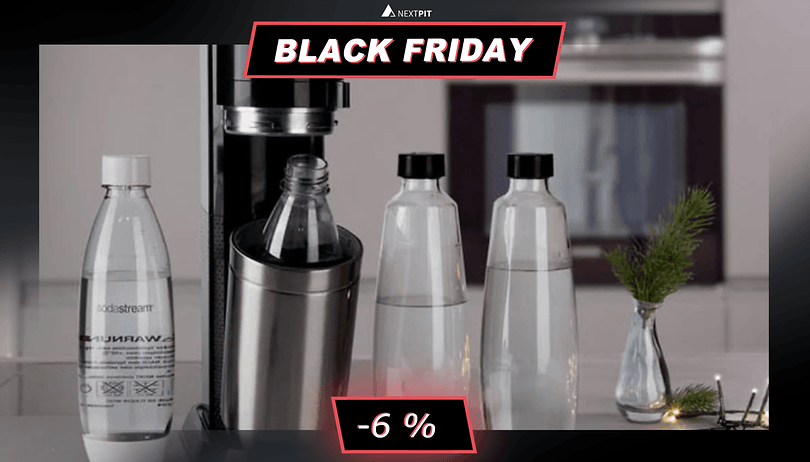 Black Friday: Sodastream Duo mit Tiefstpreis gegen trockene Kehlen