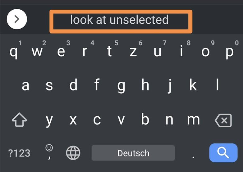 Gboard стереть отменить