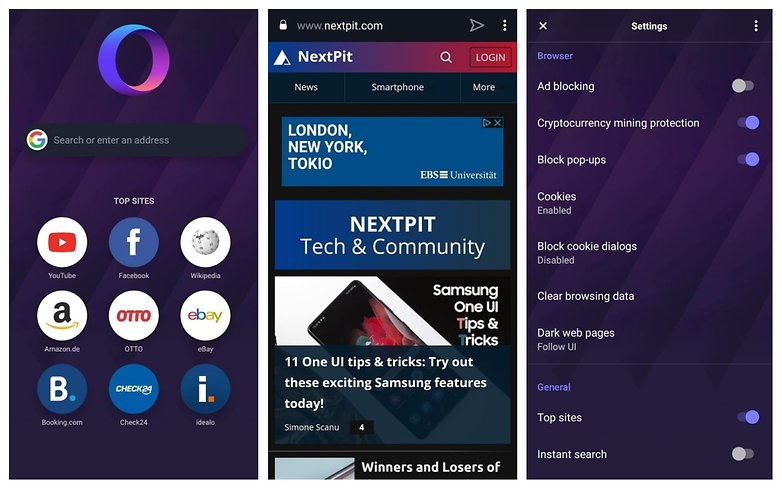 Opera Touch