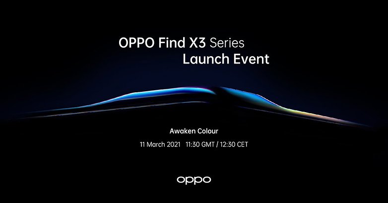Oppo Find X3 Launch Event