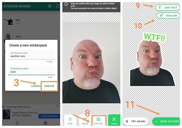 beginnen Onhandig Boom WhatsApp: How to create stickers on iOS & Android | NextPit