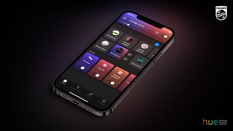 hue app4 tile view