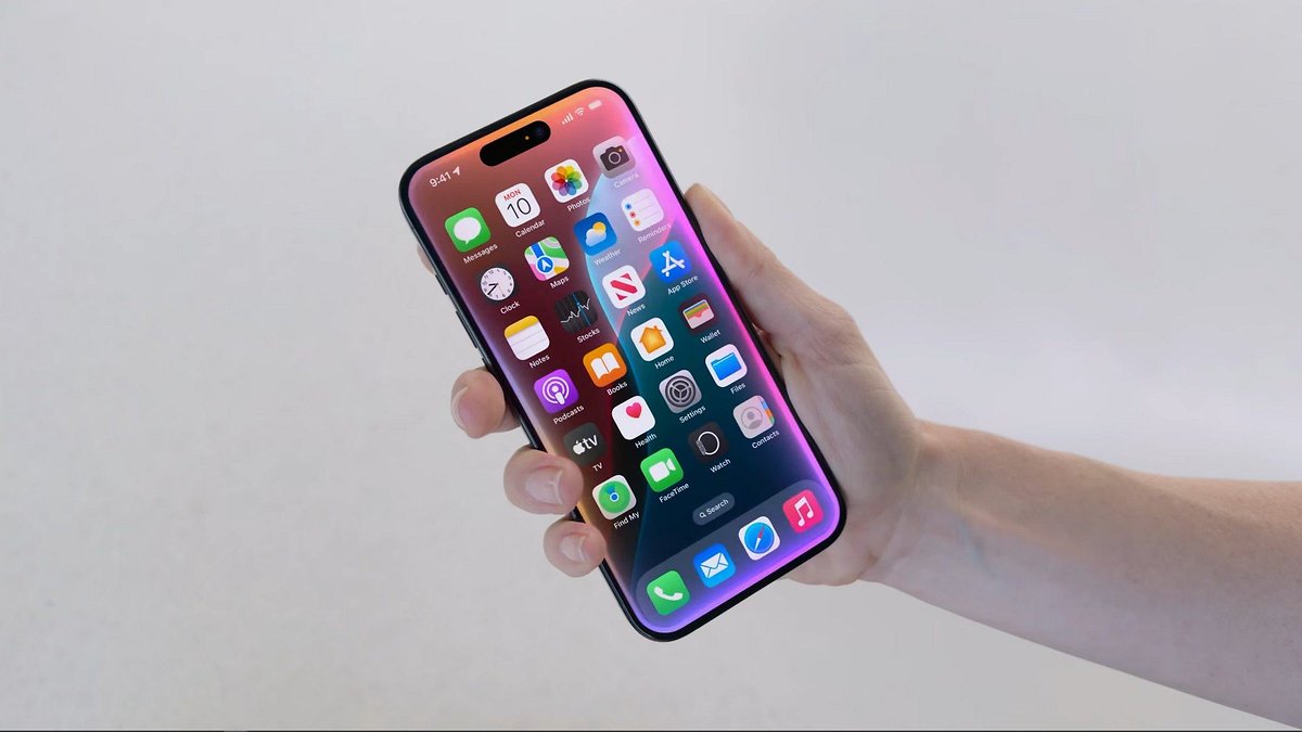 Un iPhone avec Siri actif