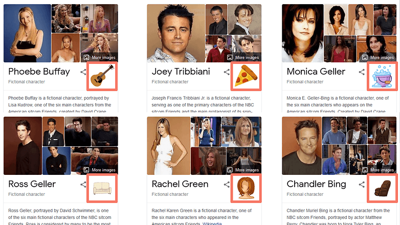 2021 04 01 Google Easter eggs Friends