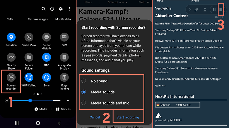 2021 04 14 Samsung One UI Screen recording EN_OneUI : 15 astuces pour maîtriser votre smartphone Samsung _ OneUI