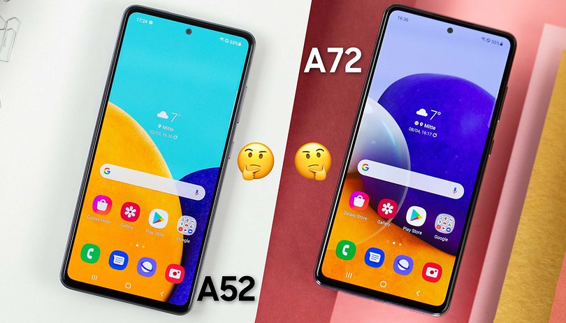 Galaxy A52 vs Galaxy A72: Samsungs Mittelklasse im direkten Vergleich