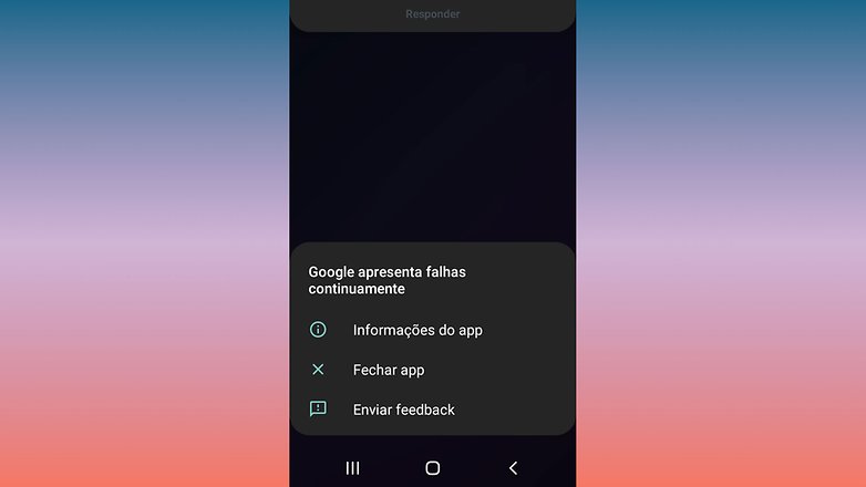 Google Apresenta falhas continuamente