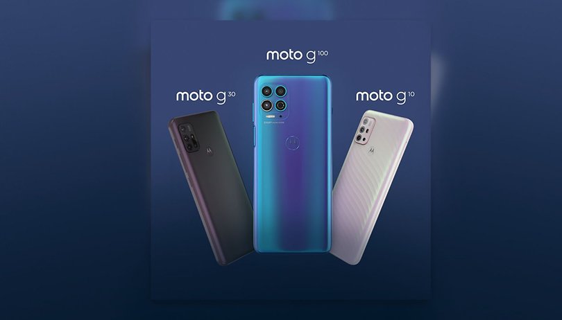 Moto G10, G30 e G100: família cresce e inclui modelo com CPU premium