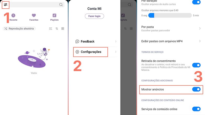 MIUI anuncios 5 music