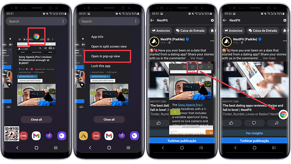 view apps side by side view apps side by side