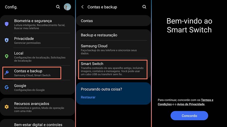 Samsung Smart Switch BR