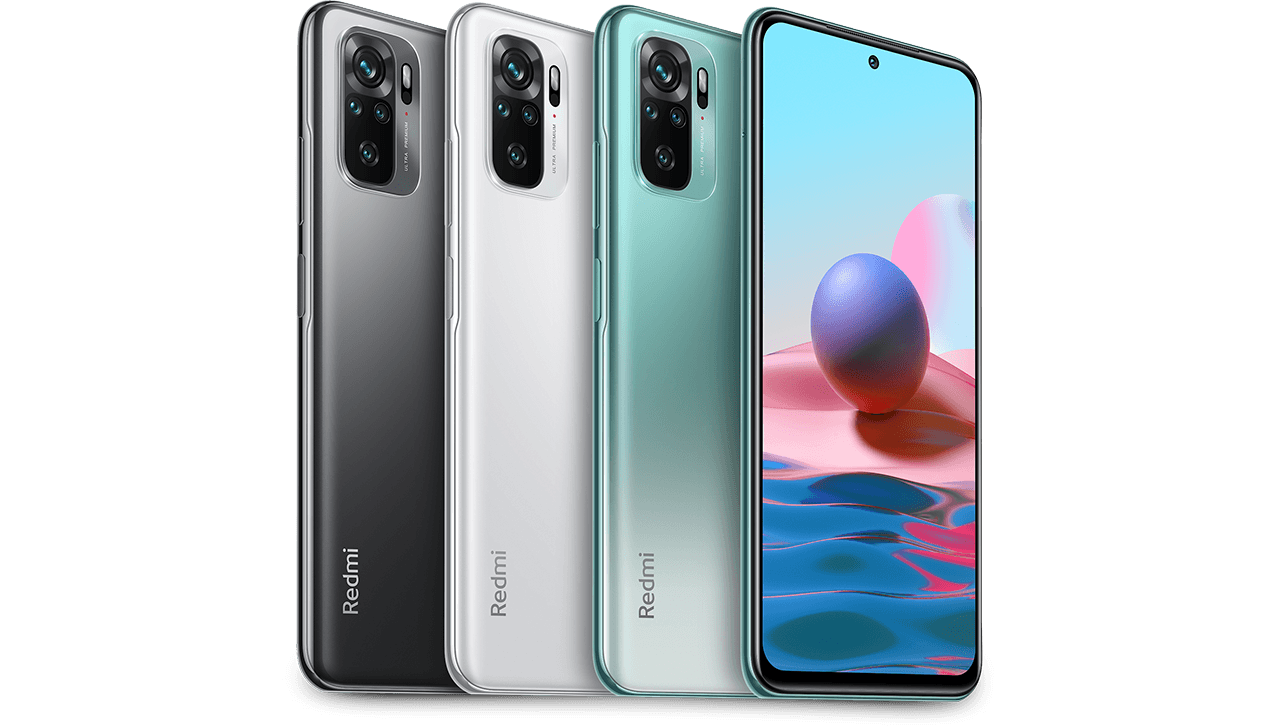 Xiaomi Redmi Note 10 colors