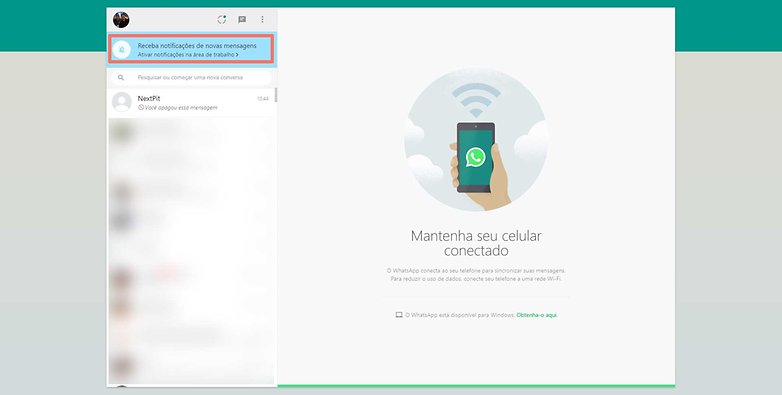 ZapZap Web notificacoes