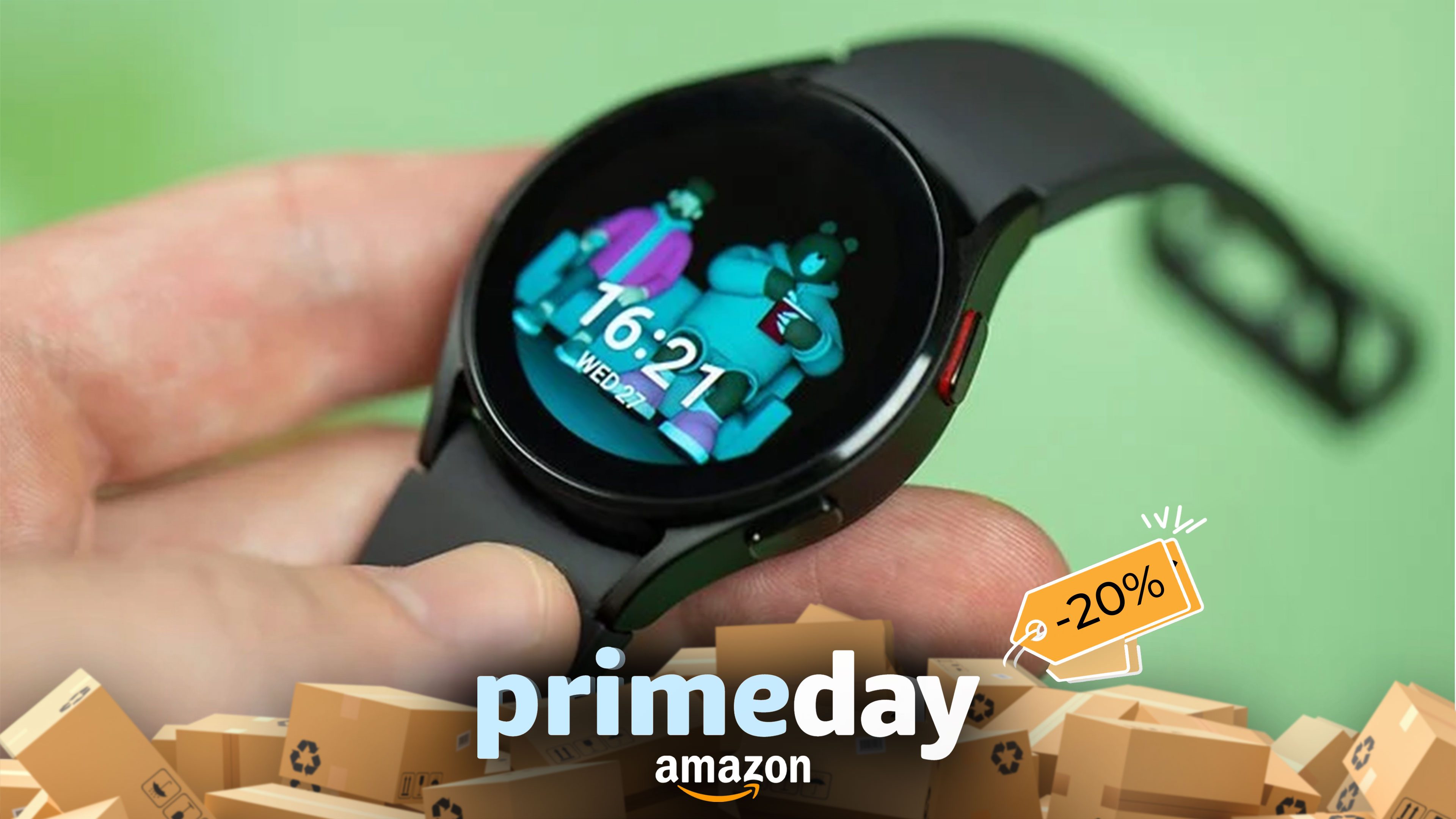 El último reloj inteligente de Samsung está más barato que nunca justo  antes del Prime Day de
