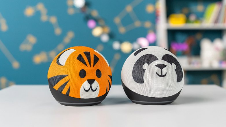 Echo Dot Kids Edition Tiger and Panda169