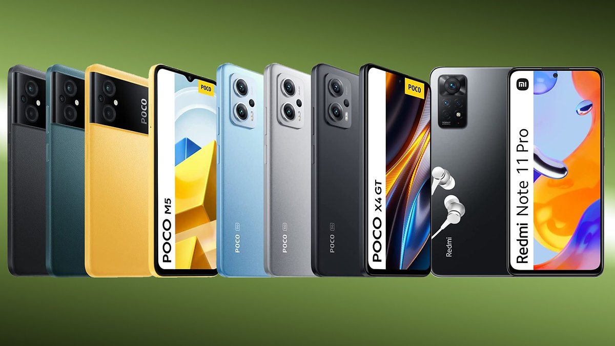 Poco F4, X4 GT, M5s und M5 zu Bestpreisen: Xiaomi-Aktion von Amazon