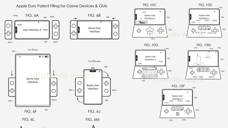Different Game controller concepts for Apple TV, iPhones and iPad