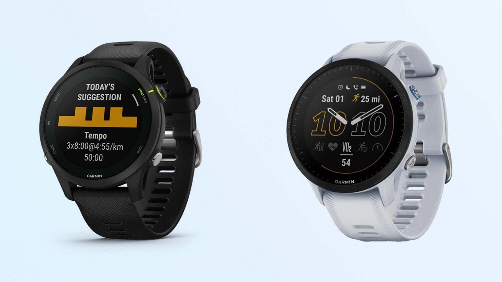 Garmin Forerunner 255 and 955 with bigger batteries and touchscreen!