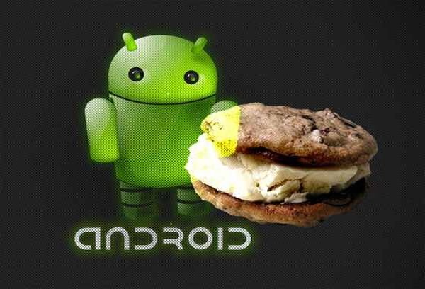 Ice Cream Sandwich interfaz de usuario