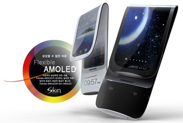 samsung pantalla flexible OLED 3